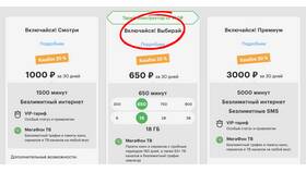 Как работает тариф МегаФон в Юлмарт