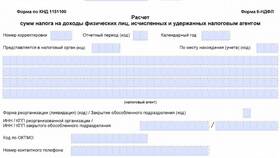 Расчет 6-НДФЛ: что это в Юлмарт