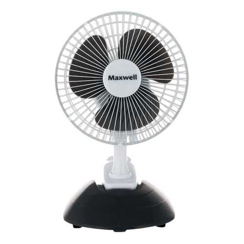 Вентилятор настольный Maxwell MW-3548 white/grey в Юлмарт