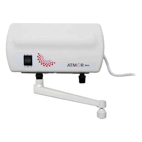 Водонагреватель проточный Atmor Basic 3.5 (кран) white в Юлмарт