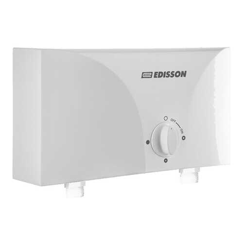 Водонагреватель проточный Edisson Viva 5500 white в Юлмарт