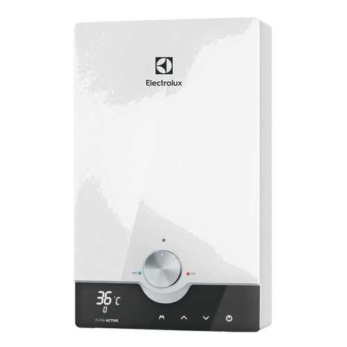 Водонагреватель проточный Electrolux NPX 8 Flow Active 2.0 white/black в Юлмарт