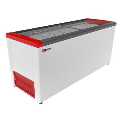 Морозильный ларь Gellar FG 700 C White/Red в Юлмарт