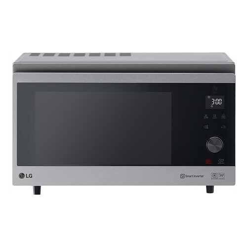 Микроволновая печь с грилем и конвекцией LG MJ3965AIS silver/black в Юлмарт