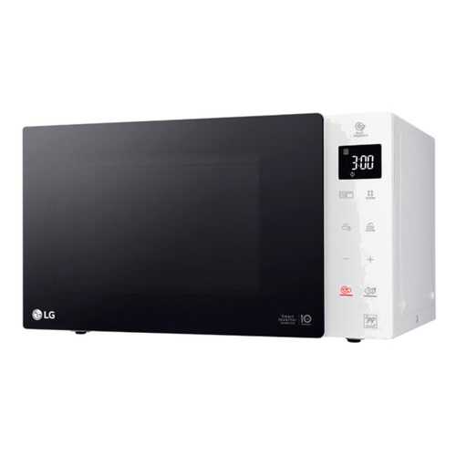 Микроволновая печь с грилем LG MH63M38GISW white в Юлмарт
