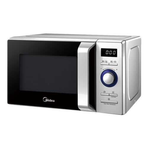 Микроволновая печь с грилем Midea AG820NN1-S silver/black в Юлмарт