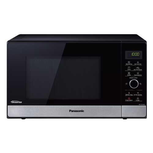Микроволновая печь с грилем Panasonic NN-GD38HSZPE grey/black в Юлмарт