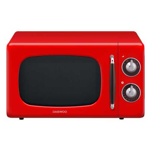 Микроволновая печь соло Daewoo KOR-6697R Red в Юлмарт