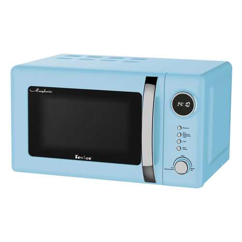 Микроволновая печь соло TESLER ME-2055 blue/silver в Юлмарт