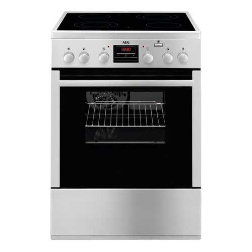 Электрическая плита AEG CCM66400BX Silver в Юлмарт