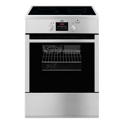 Электрическая плита AEG CIM66400BX Silver в Юлмарт