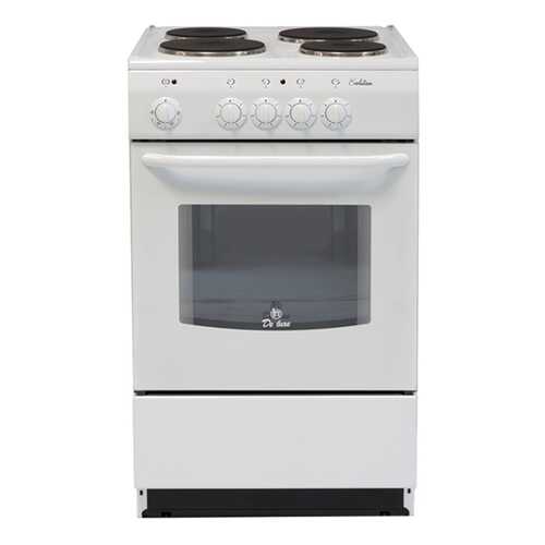 Электрическая плита DeLuxe 5004.12 Э White в Юлмарт