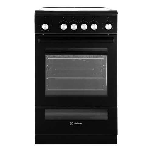 Электрическая плита DeLuxe 506004.13 ЭС-001 Black в Юлмарт