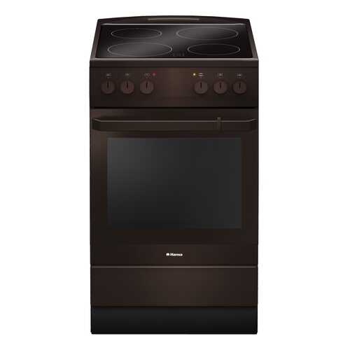 Электрическая плита Hansa FCCB54000 Brown в Юлмарт