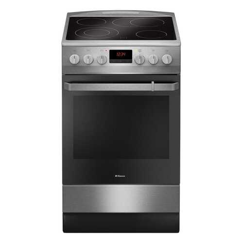 Электрическая плита Hansa FCCX59129 Silver/Black в Юлмарт