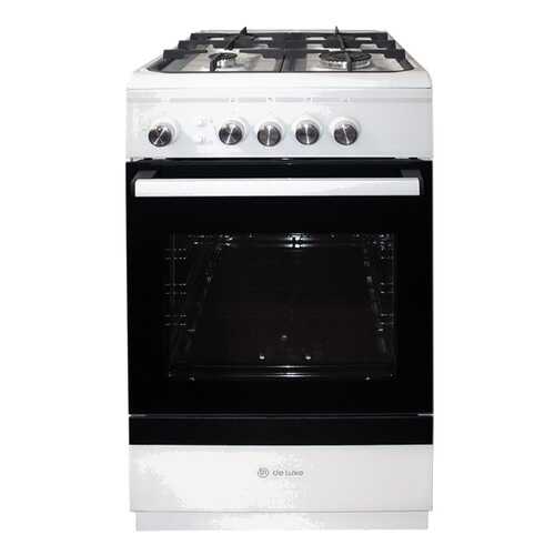 Газовая плита DeLuxe 506040.24г ЧР White в Юлмарт