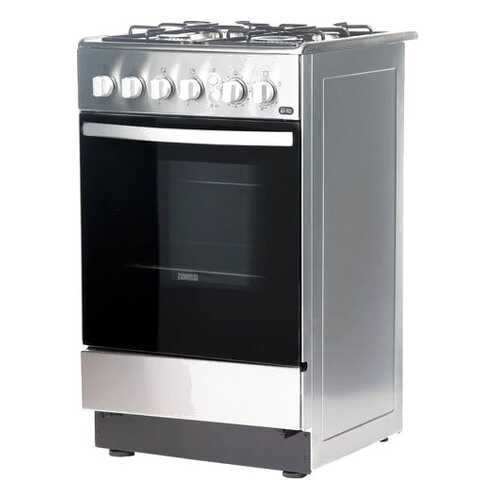 Газовая плита Zanussi ZCG9212G1X Silver в Юлмарт