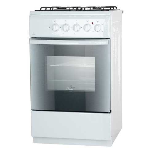 Комбинированная плита Flama АK 1414 White в Юлмарт