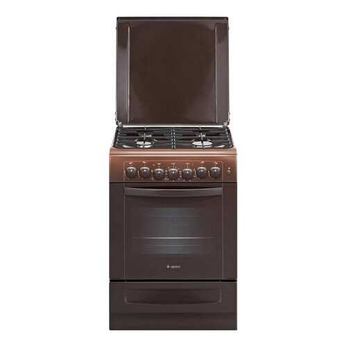 Комбинированная плита GEFEST ПГЭ 6102-02 0001 Brown в Юлмарт
