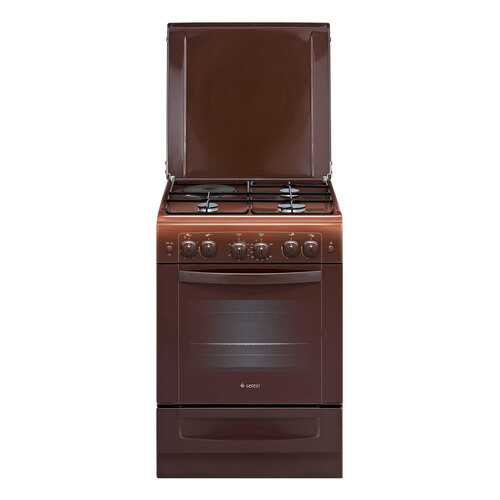 Комбинированная плита GEFEST ПГЭ 6111-02 0001 Brown в Юлмарт
