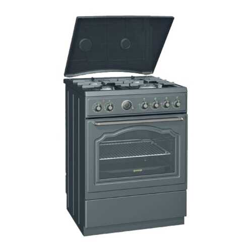 Комбинированная плита Gorenje K6121XF Grey в Юлмарт