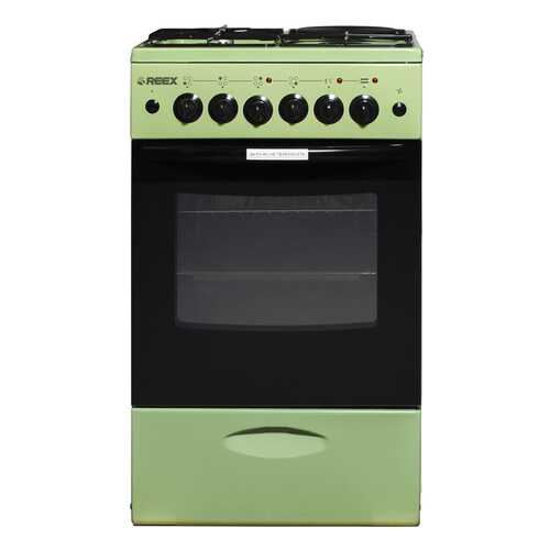 Комбинированная плита Reex CGE-531 ecGn Green в Юлмарт