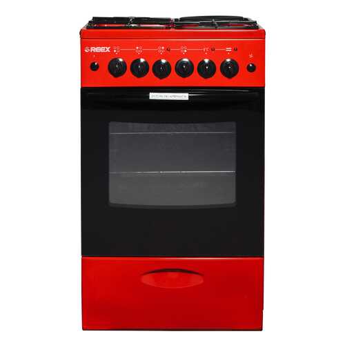 Комбинированная плита Reex CGE-531 ecRd Red в Юлмарт