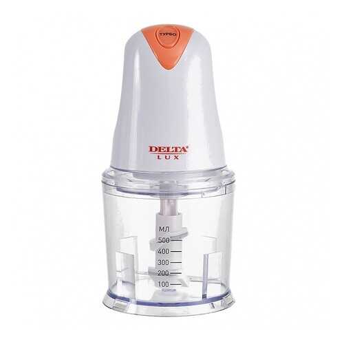 Измельчитель DELTA LUX DL-7418 White/Terracotta в Юлмарт