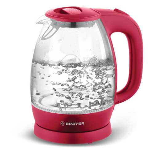 Чайник электрический Brayer BR1045 RD Red в Юлмарт