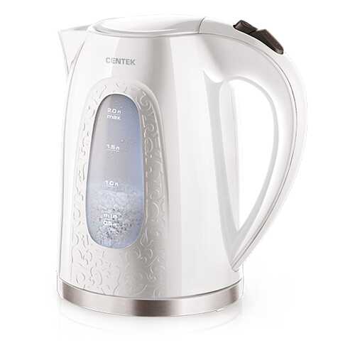 Чайник электрический Centek CT-0041 White в Юлмарт