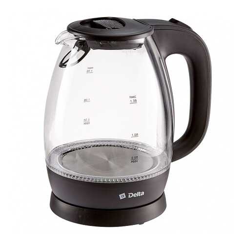 Чайник электрический Delta DL-1203 Black в Юлмарт