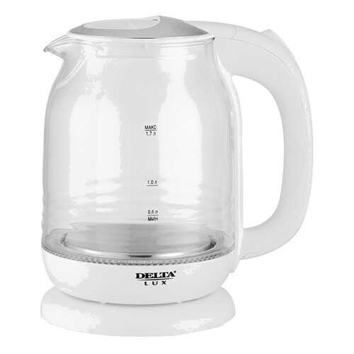 Чайник электрический Delta Lux DL-1206W White в Юлмарт