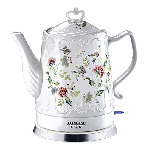 Чайник электрический Delta Lux DL-1239 Flowers в Юлмарт