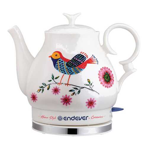 Чайник электрический Endever KR-410C White в Юлмарт