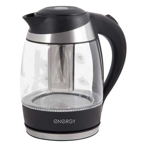 Чайник электрический ENERGY E-289 Black/Silver в Юлмарт