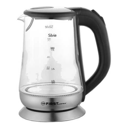 Чайник электрический First FA-5405-4 Silver/Black в Юлмарт