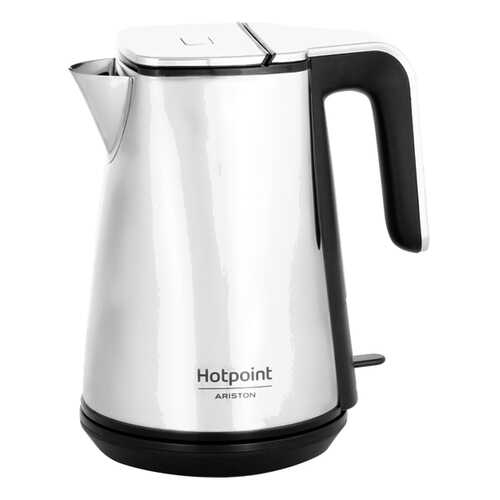 Чайник электрический Hotpoint-Ariston WK 22M UP0 Black/Silver в Юлмарт