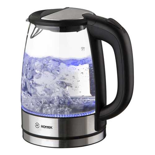 Чайник электрический Hottek HT-960-005 Black/Silver в Юлмарт
