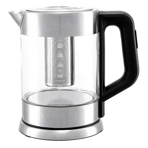 Чайник электрический Kitfort KT-623 Silver в Юлмарт