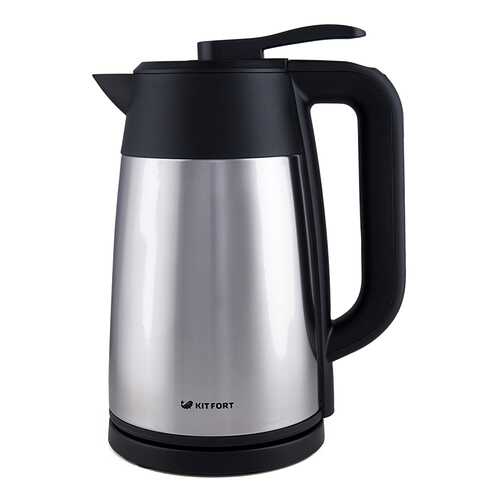 Чайник электрический Kitfort Vacuum Edit КТ-620-2 Black/Silver в Юлмарт