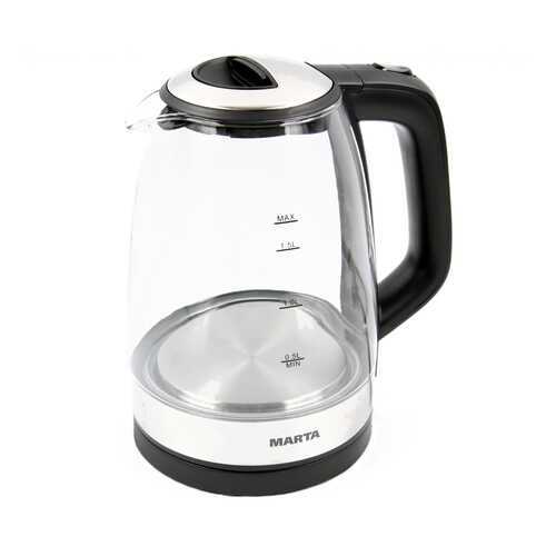 Чайник электрический Marta MT-1078 Black/Grey в Юлмарт