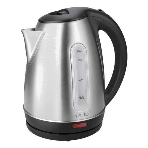 Чайник электрический Marta MT-1082 Silver/Black в Юлмарт