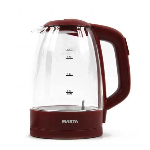 Чайник электрический Marta MT-1099 Vinous Garnet в Юлмарт