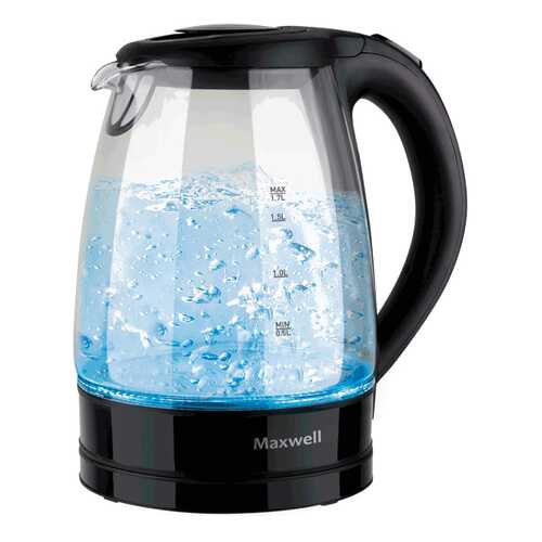 Чайник электрический Maxwell MW-1004TR Black в Юлмарт