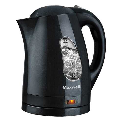 Чайник электрический Maxwell MW-1014GY Black в Юлмарт