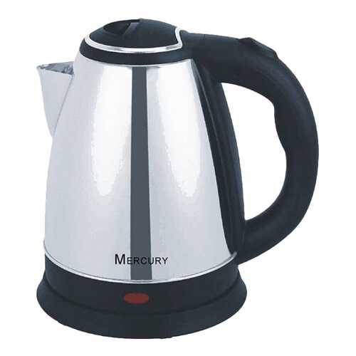 Чайник электрический Mercury MC-6725 Black/Silver в Юлмарт