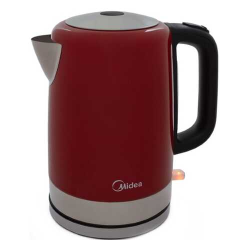 Чайник электрический Midea MK-8054 Silver/Red в Юлмарт