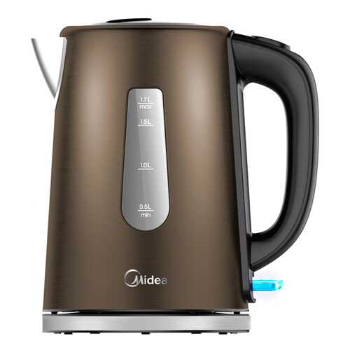 Чайник электрический Midea MK-8061 Black/Brown в Юлмарт