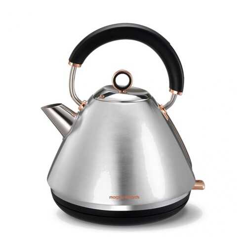 Чайник электрический Morphy Richards Accents Pyramid Rose Gold and Brushed в Юлмарт