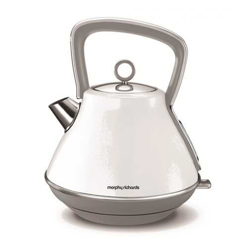 Чайник электрический Morphy Richards Evoke Pyramid White в Юлмарт